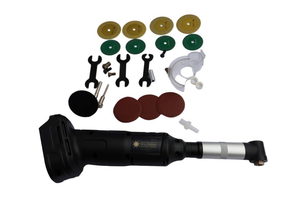 Mini Szlifierką Kątowa PRO_POZIOM-pasuję do Makita+2x BATERIE