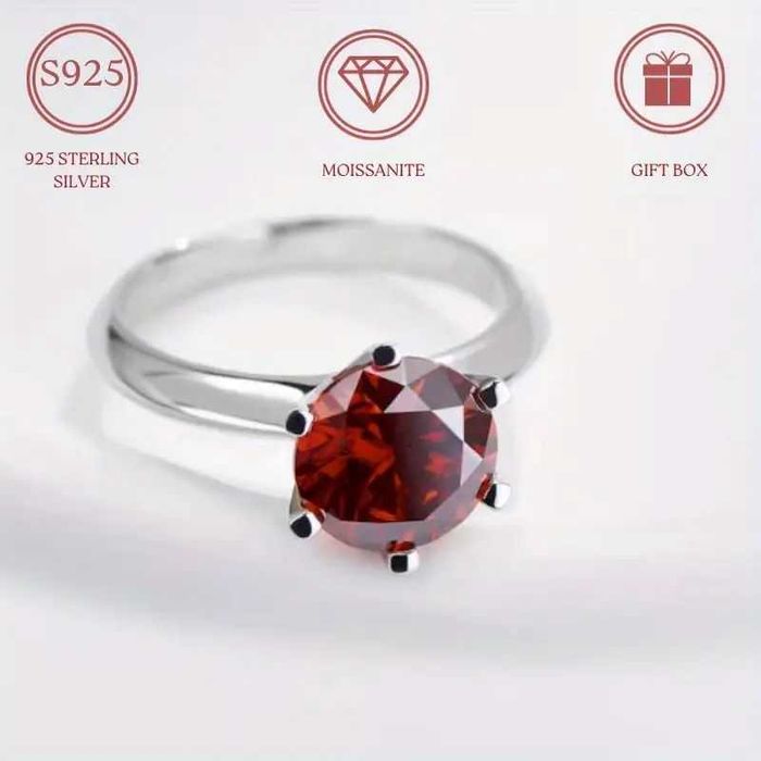 Pierścionek z Diament 1CT Moissanit Gratisy:) ŚWIĄTECZNE PROMOCJE ! :)