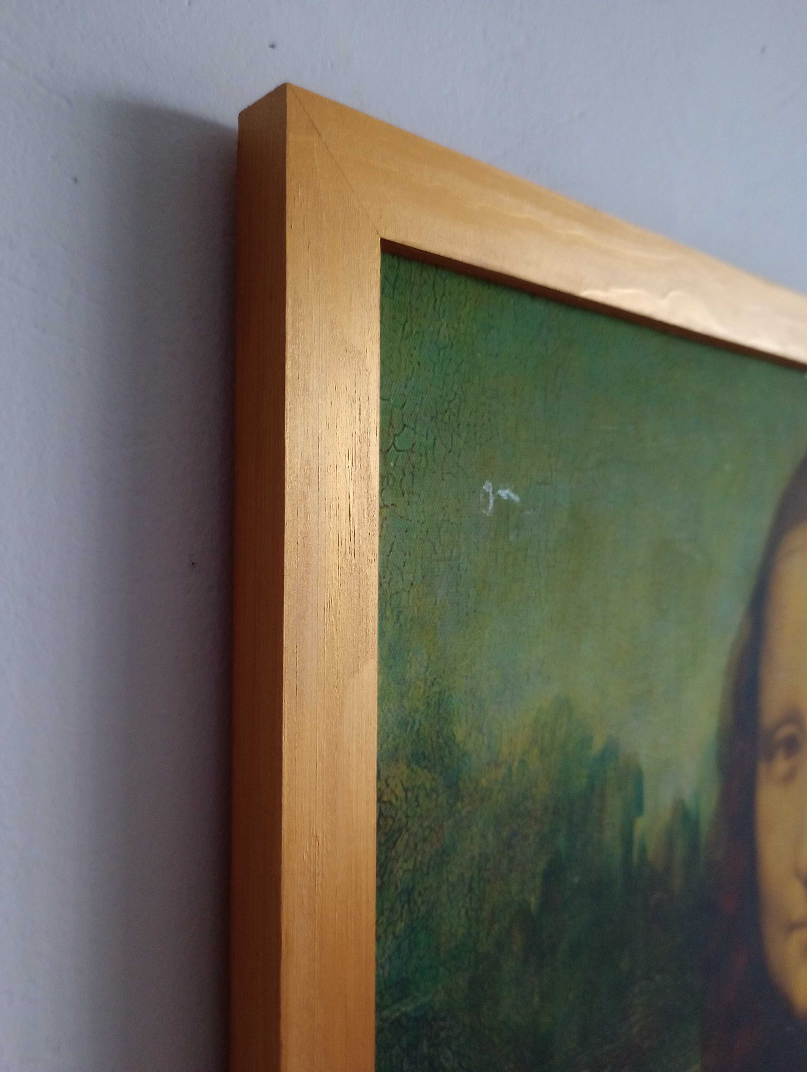 Obraz na płótnie - Mona Lisa, Leonardo da Vinci, 50x70cm