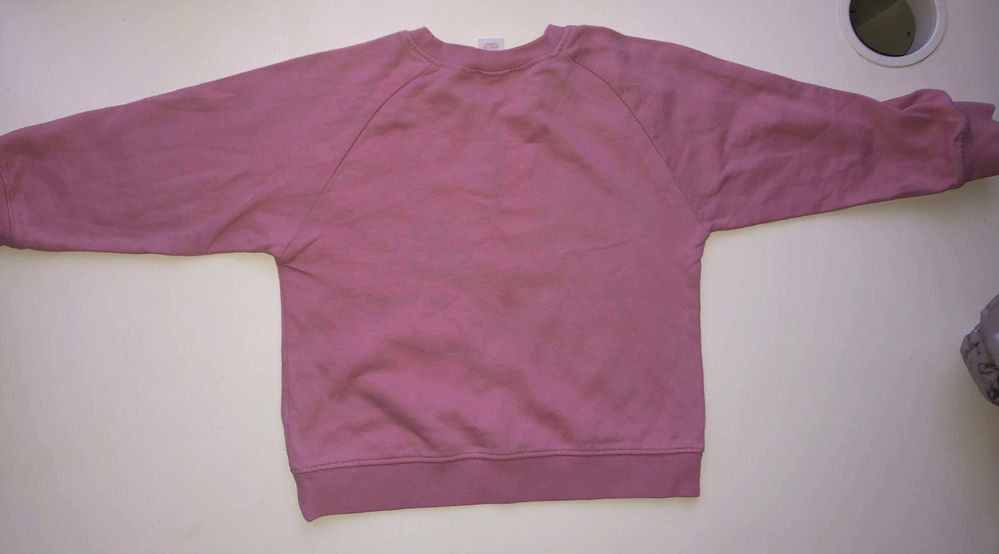 H&M różowa bluza z konikiem. Rozmiar 86/92.