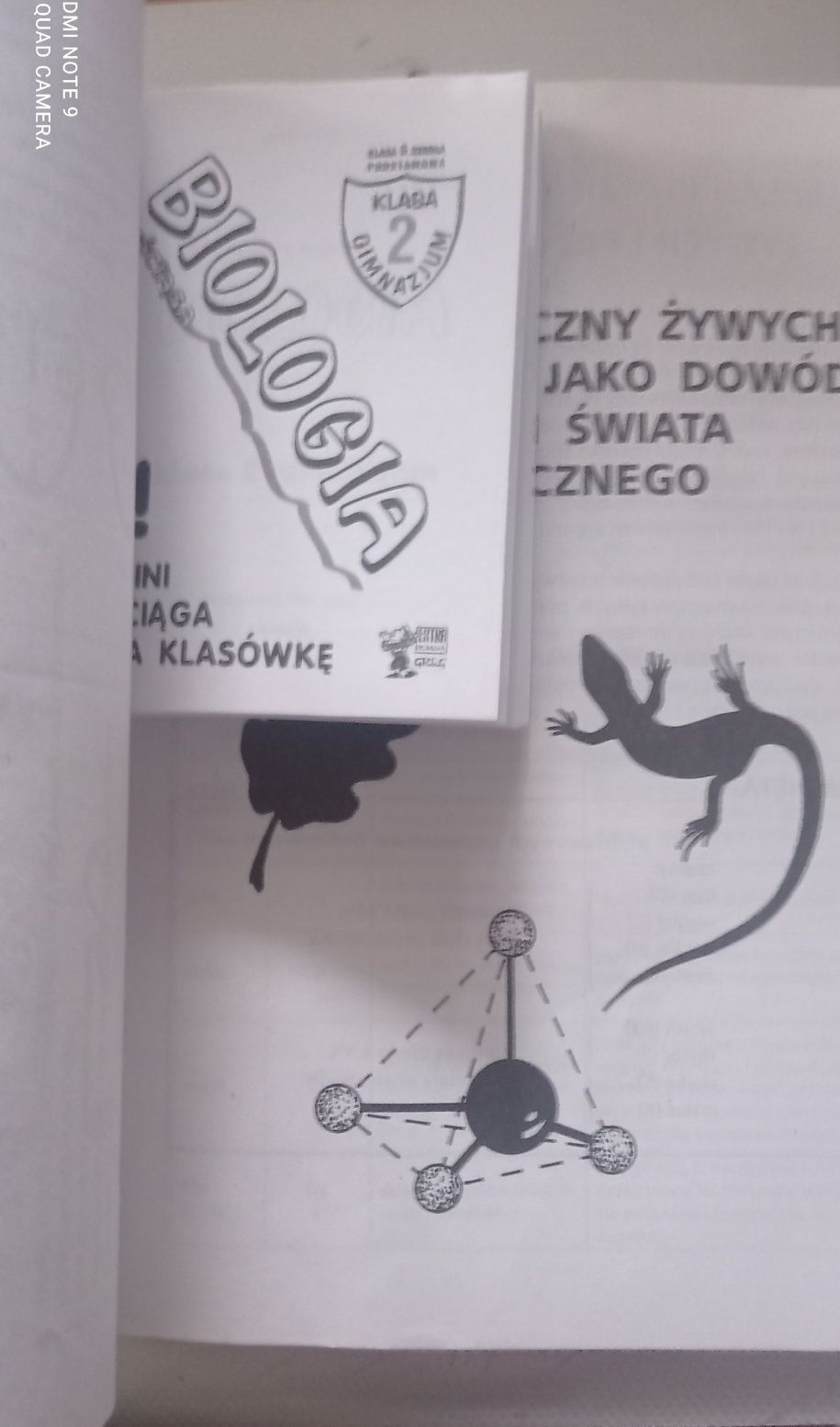 Biologia+mini ściąga kl.8 , dawniej 2 gimnazjum K.Stypińska