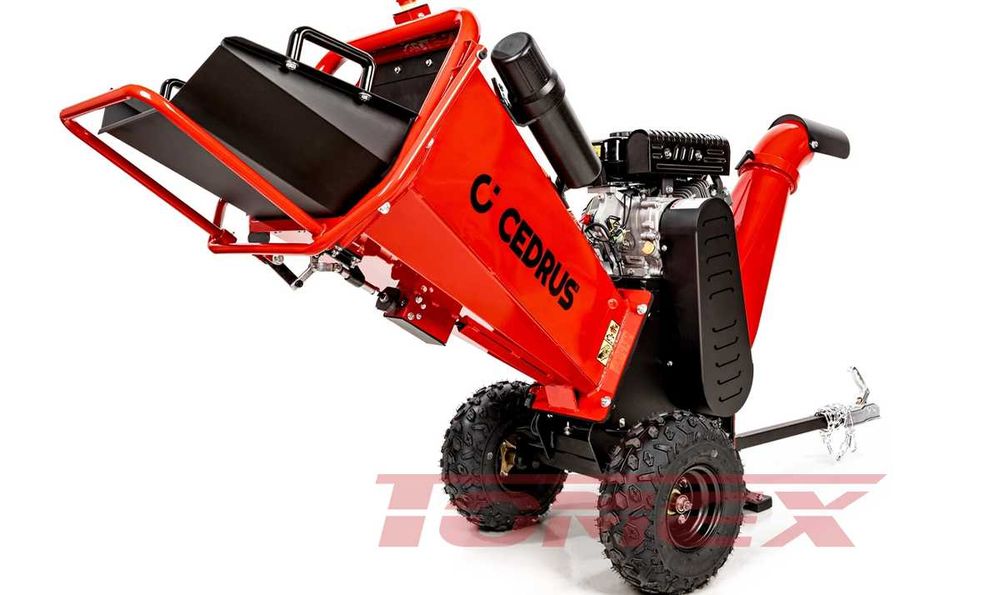 Cedrus Rozdrabniacz Spalinowy do gałęzi RB02PRO rębak silnik loncin