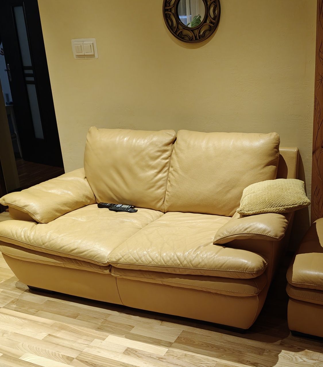 Sofa skórzana bez funkcji spania