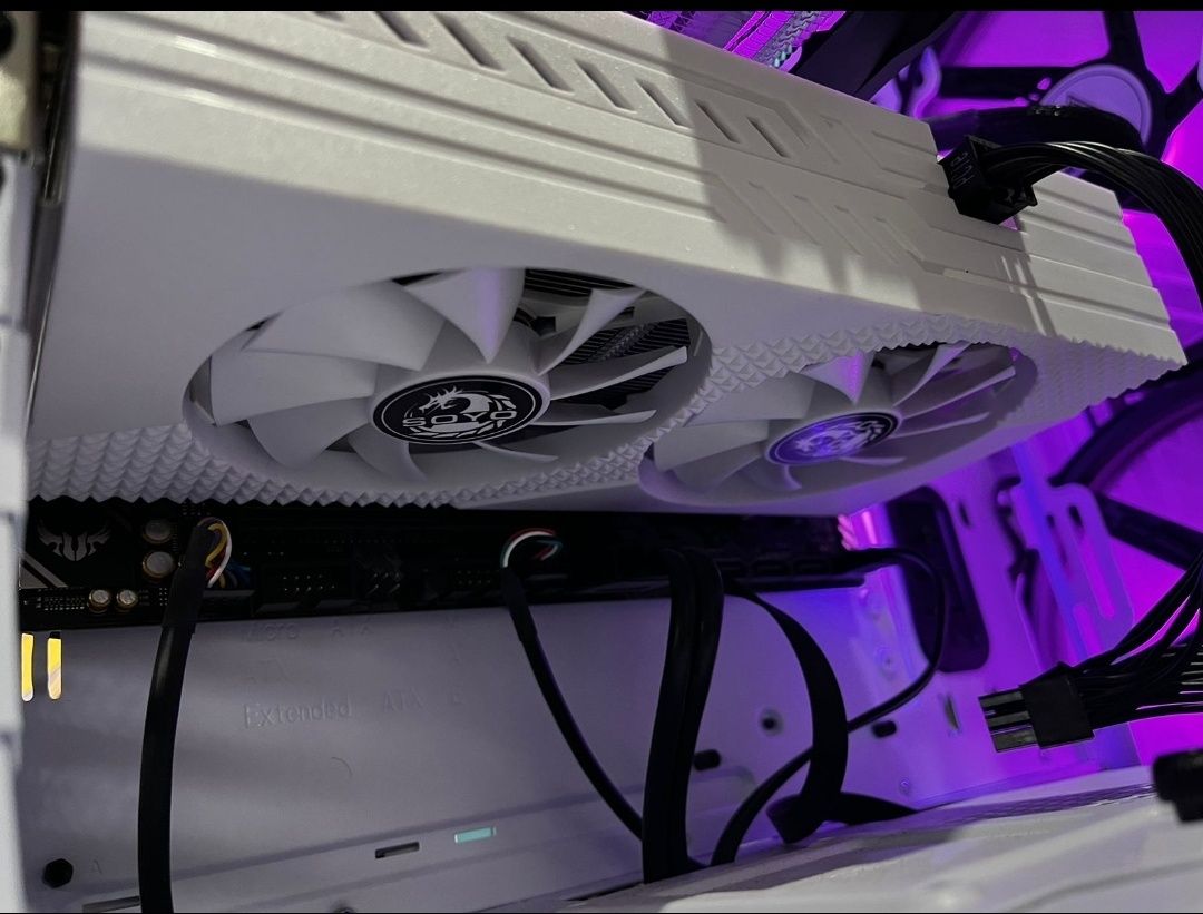 Відеокарта SOYO rx580 8gb white