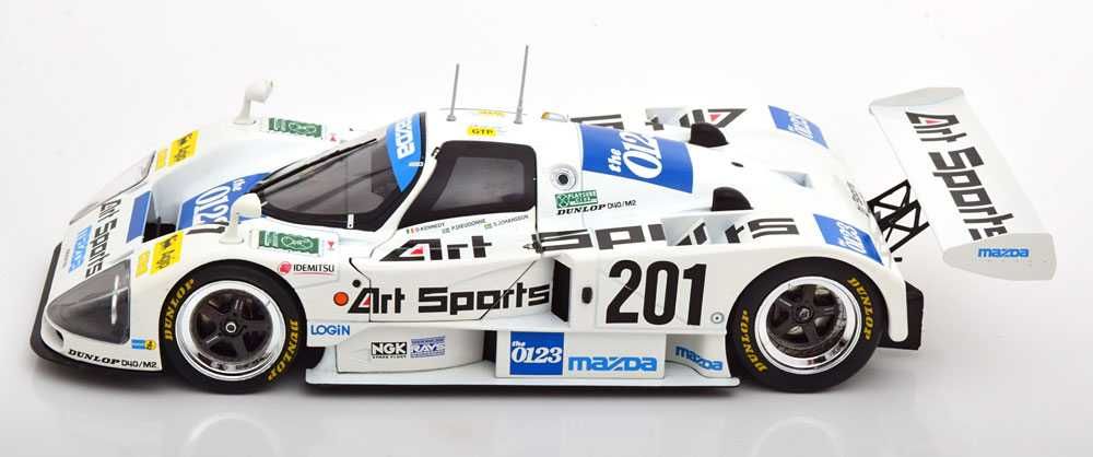 1:18 CMR Mazda 787B #201 24h LeMans 1990 Johansson/Kennedy/Dieudonne