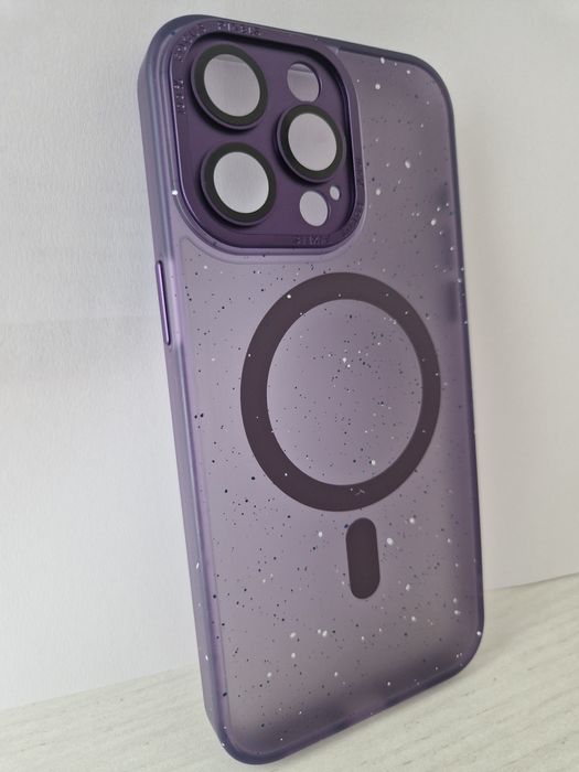 Tel Protect Magnetic Splash Frosted Case do Iphone 15 Pro Fioletowy