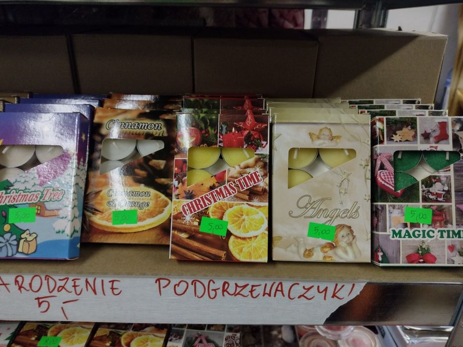 Świąteczne podgrzewaczyki zestaw 10 paczek różne zapachy Adpal