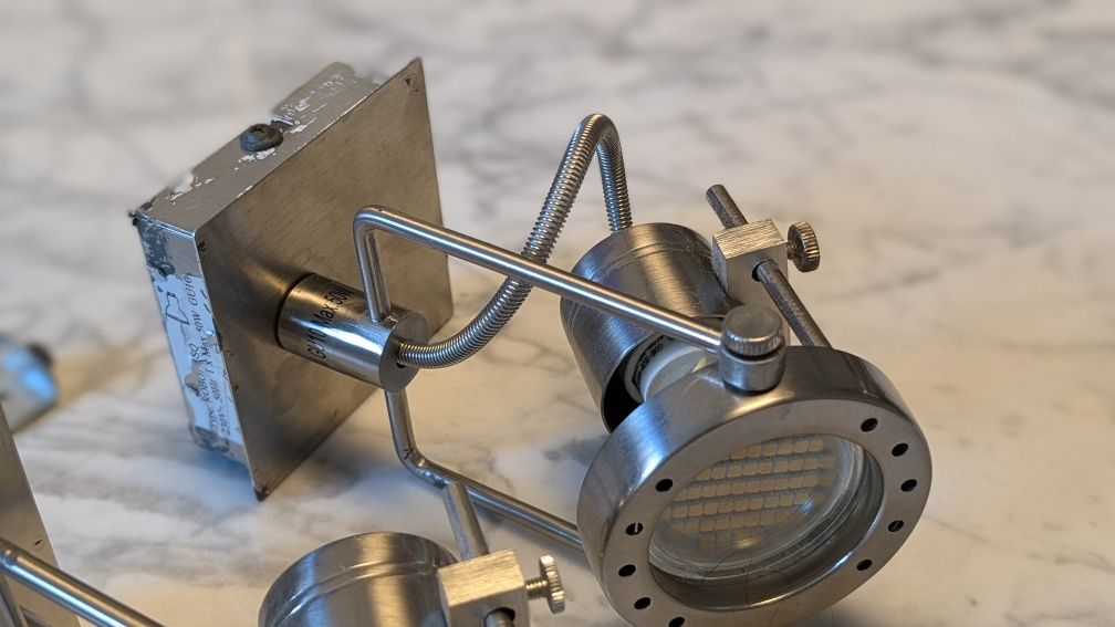 Lampa sufitowa ścienna halogen Jupiter Robot - 2 sztuki