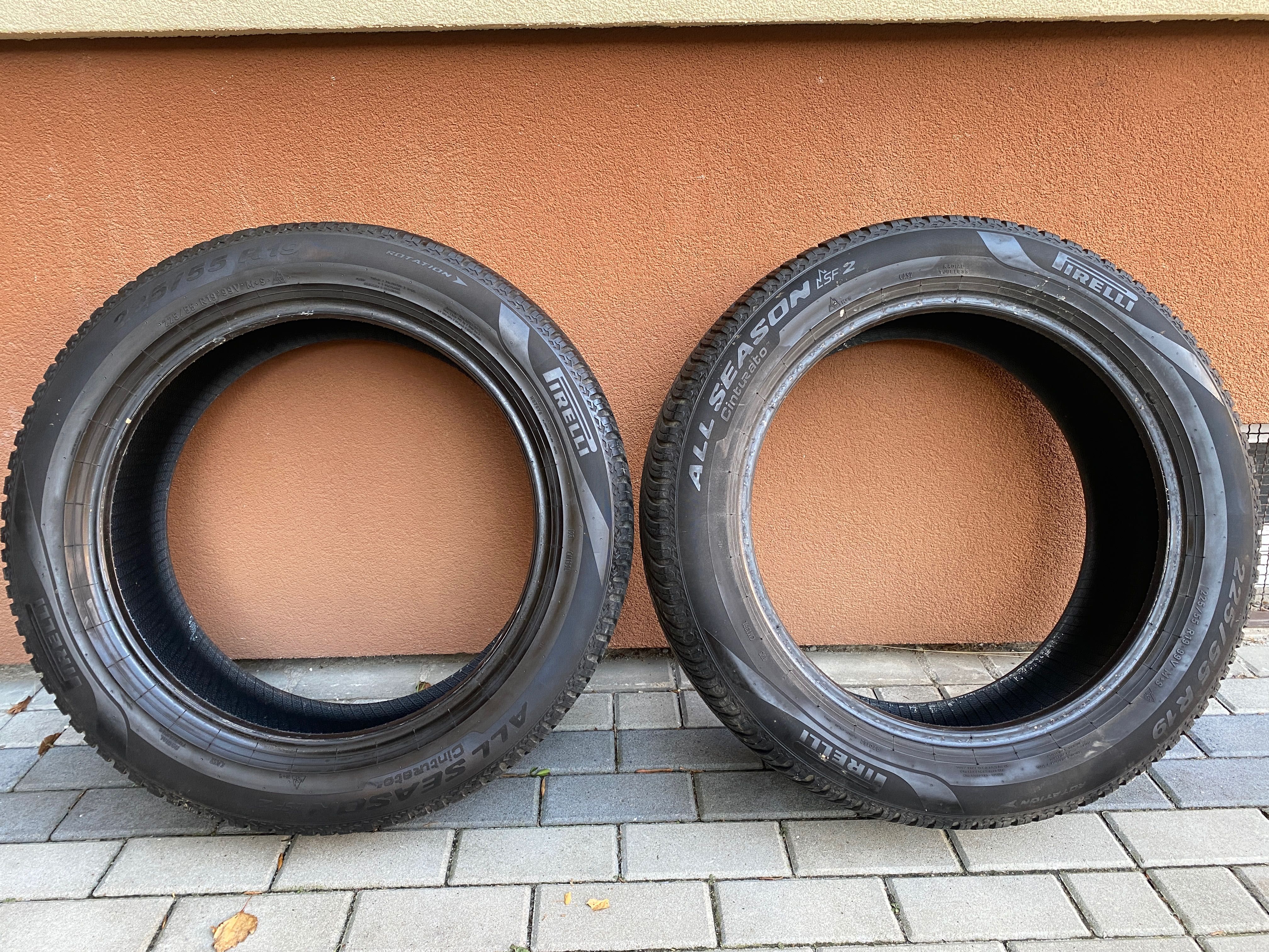 wielosezonowe Opony Pirelli all season 225 55 r19 2021r 2szt