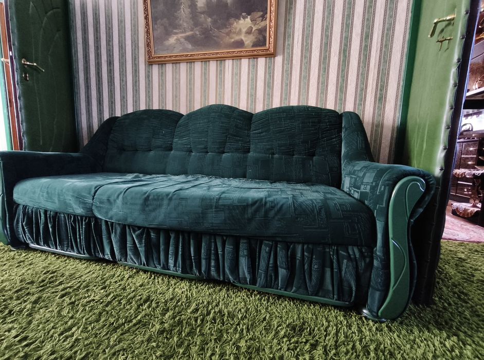 Sofa zielona okazja