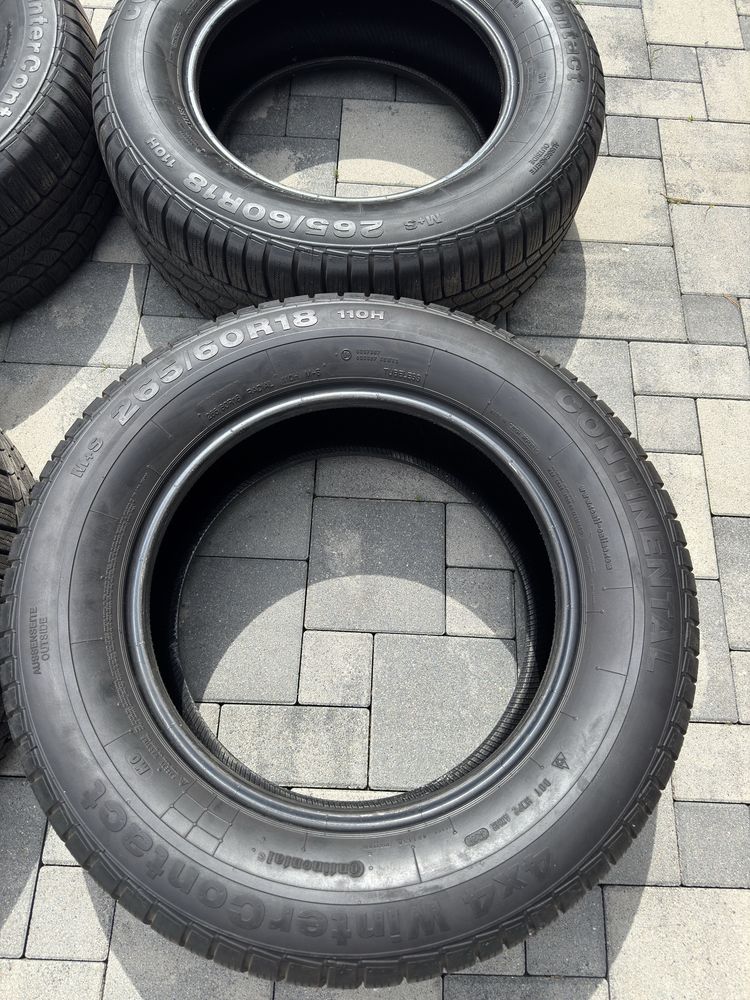 Zimowe opony Continental 4x4 WinterContact 265/60 R18