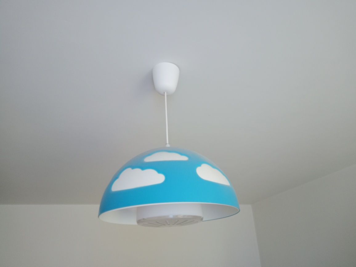 Lampa sufitowa chmurka