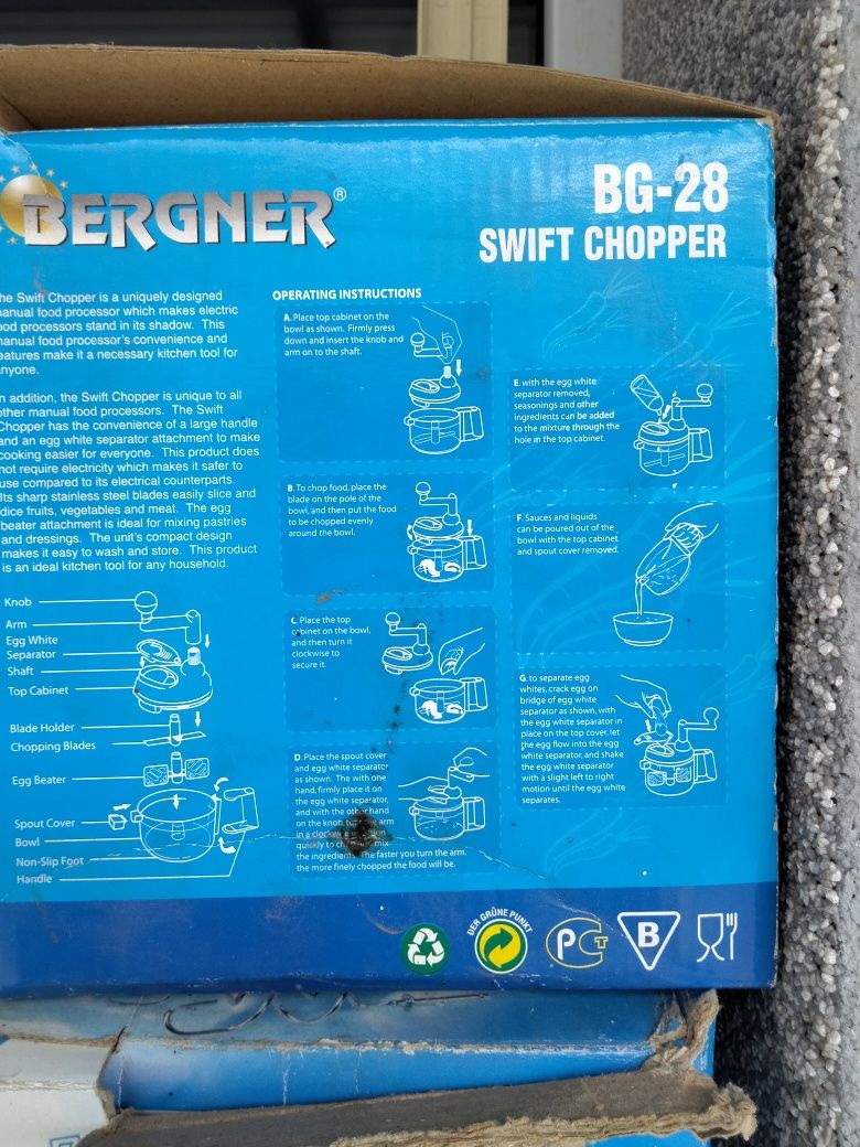 Ручний блендер BERGNER BG28