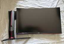 Ecrã curvo AOC FHD 240Hz, 0.5 ms, 27 polegadas