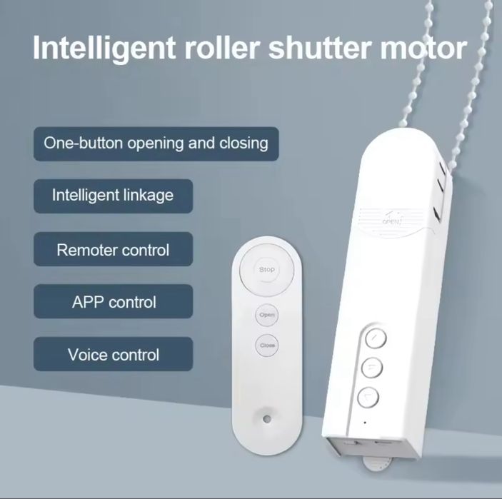 Умный мотор для штор жалюзей с пультом Tyua Smart Wifi