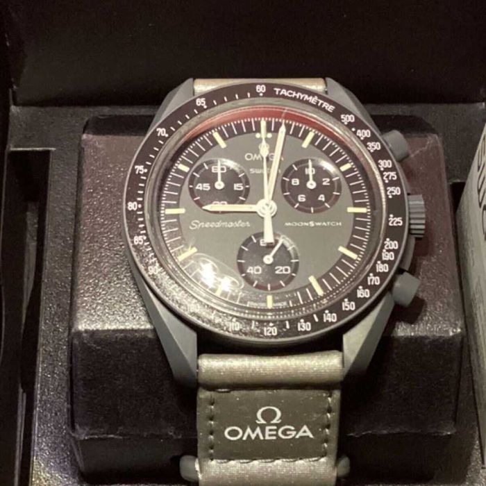 Omega x Swatch SO33A100 Misja Mercury - Nowość dla Kolekcjonerów