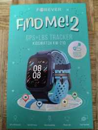 SmartWatch zegarek dla dzieci FOREVER GPS KW-210 NIEBIESKI KIDS