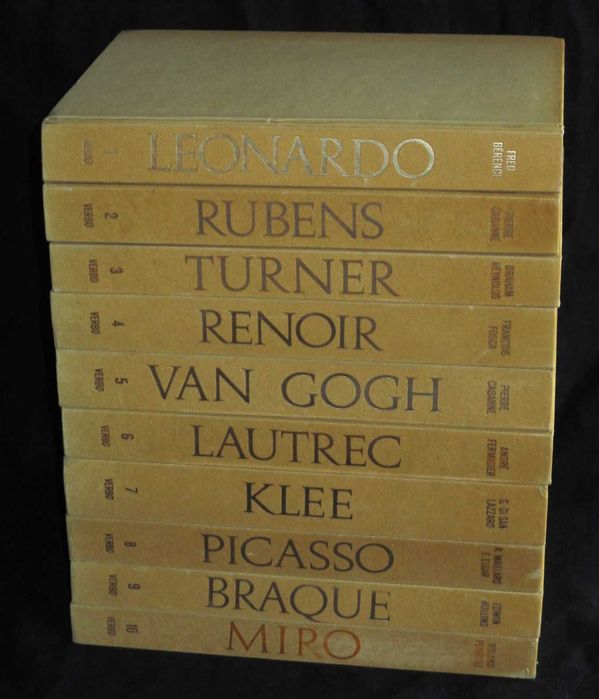 Colecção Grandes Artistas Verbo Especial 10 volumes