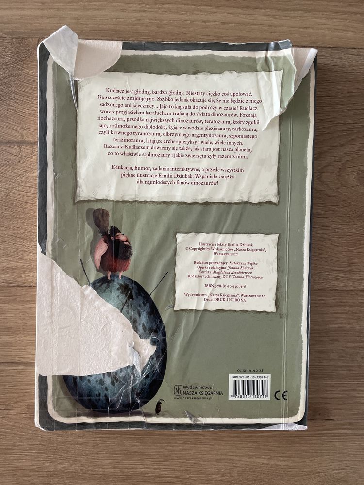 KSIĄŻKA „ Opowiem Ci Mamo Co Robią Dinozaury „