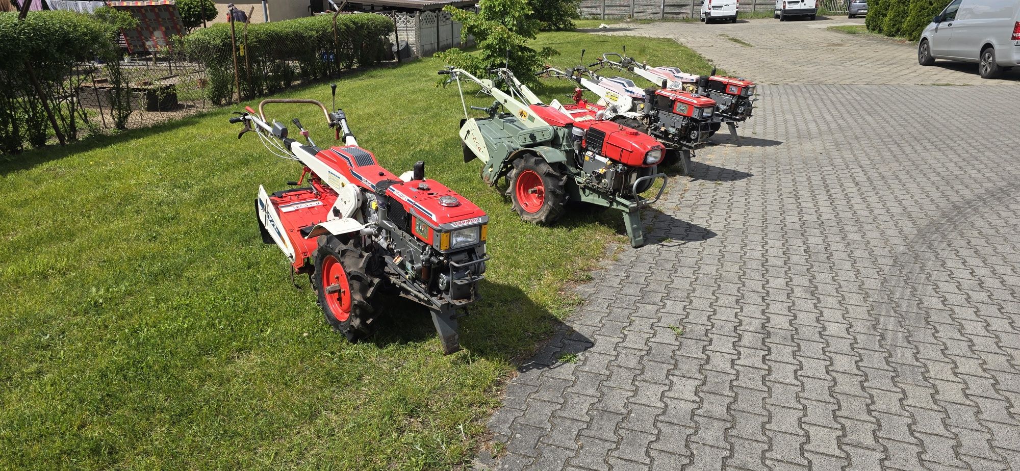 Glebogryzarka Traktorek Yanmar Dzik Traktor diesel