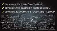 Korepetycje matematyka, fizyka, chemia.