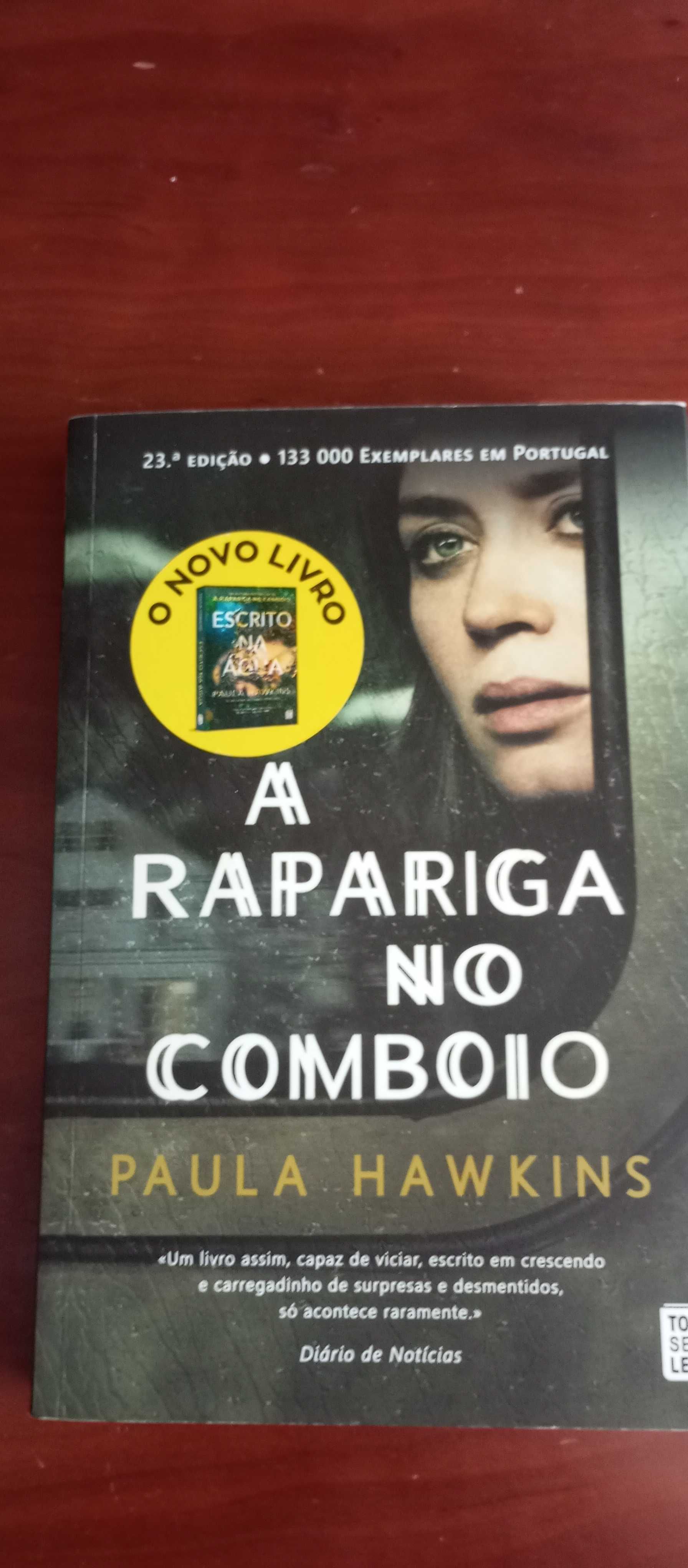 Livro "A rapariga no comboio"