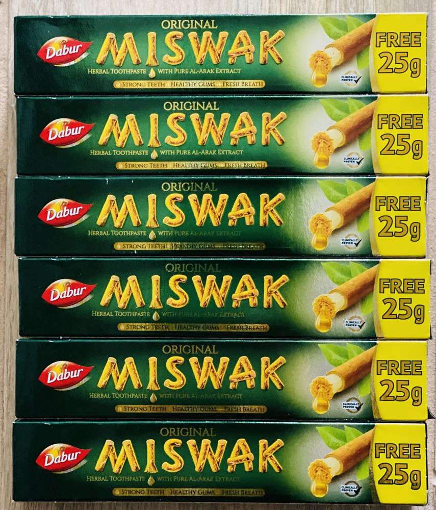 Dabur Miswak  зубная паста 75г Мисвак місвак ОАЕ, Египет