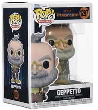 FUNKO POP Geppetto Pinocchio Netflix 1297 Novo na caixa