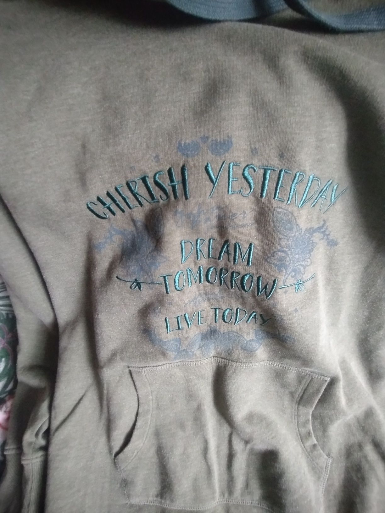 Bluza z kapturem oversize L