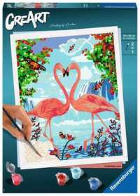 Creart: Zakochane Flamingi, Ravensburger