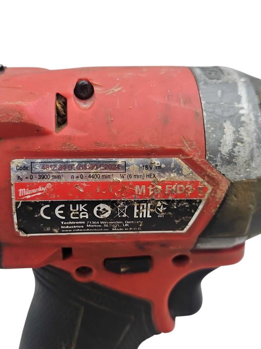 Zakrętarka  MILWAUKEE M18 FID3 + akumulatorowa 5.0AH