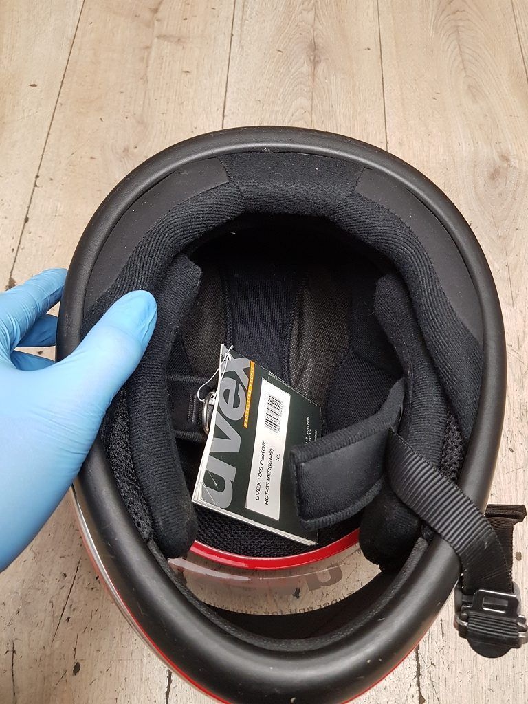 Kask motocyklowy Uvex VX8 Dekor rozmiar XL 61