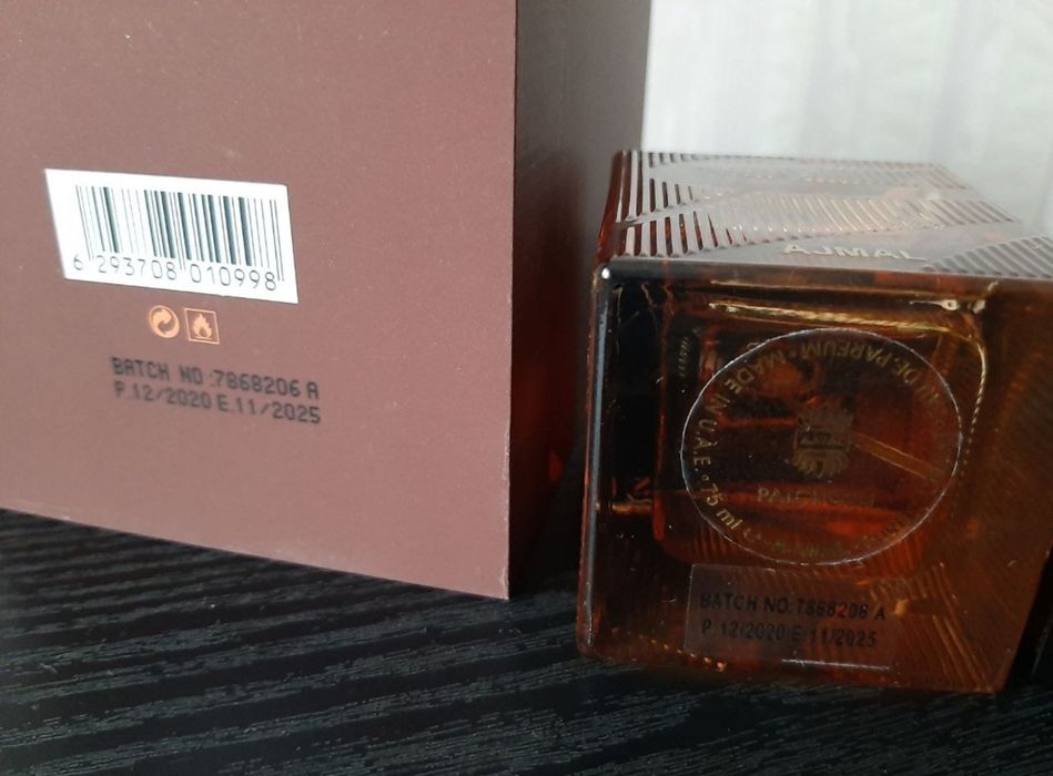 МЕНЯЮ парфюм  Ajmal Purely Orient Patchouli  на  Ajmal Orient Saffron