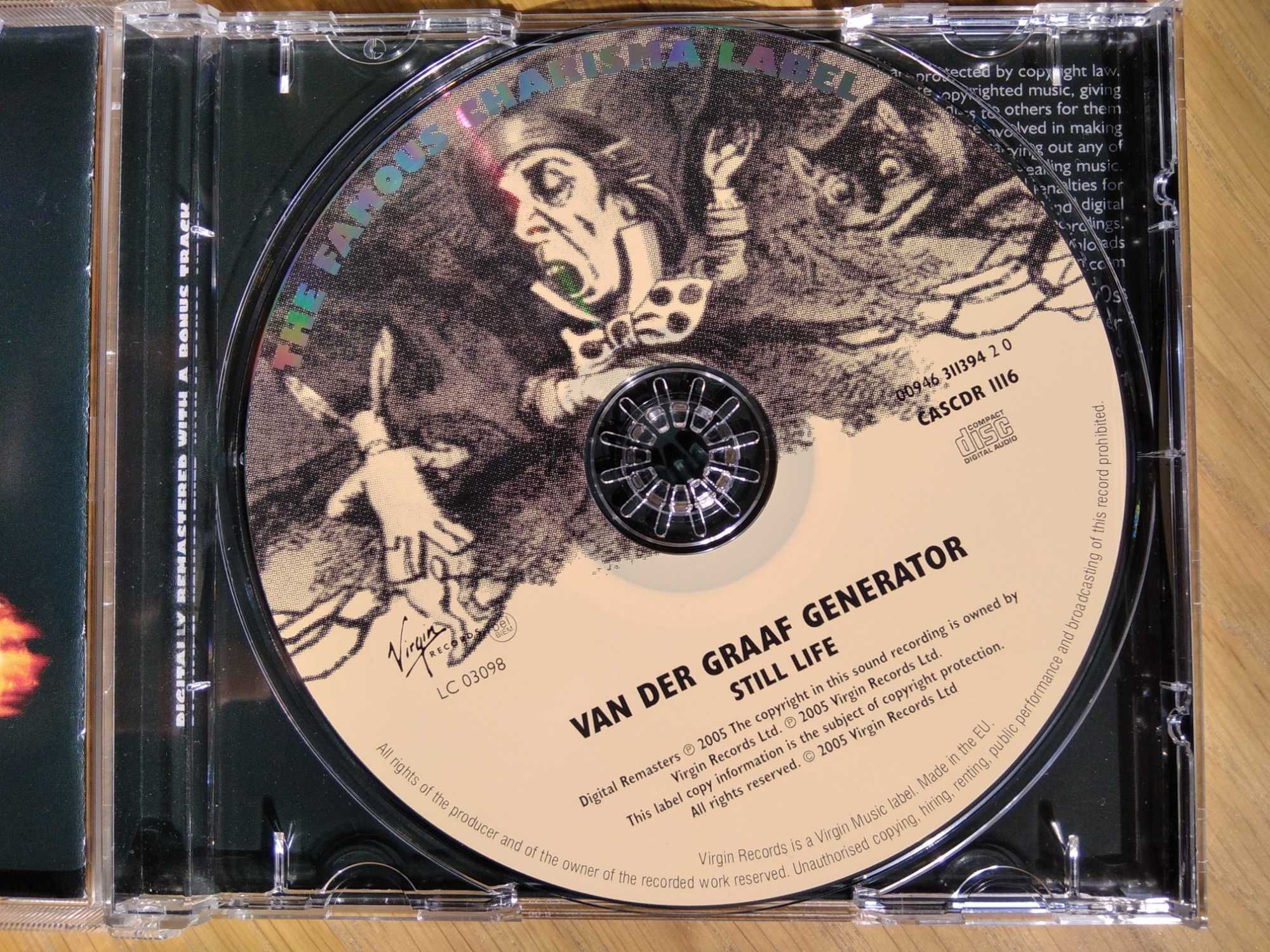 VAN DER GRAAF GENERATOR - Still Life - CD (wyd. 2005)