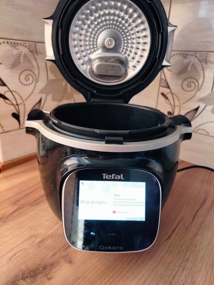 Multicooker Tefal Cook4Me(wifi) + pokrywa do zapiekania Extra Crispy