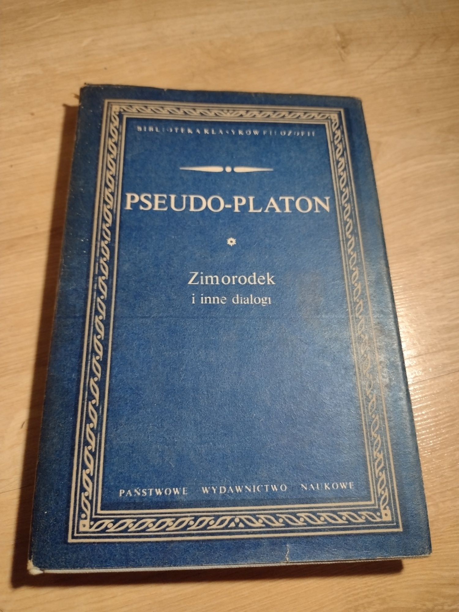 Pseudo-Platon Zimorodek i inne dialogi.