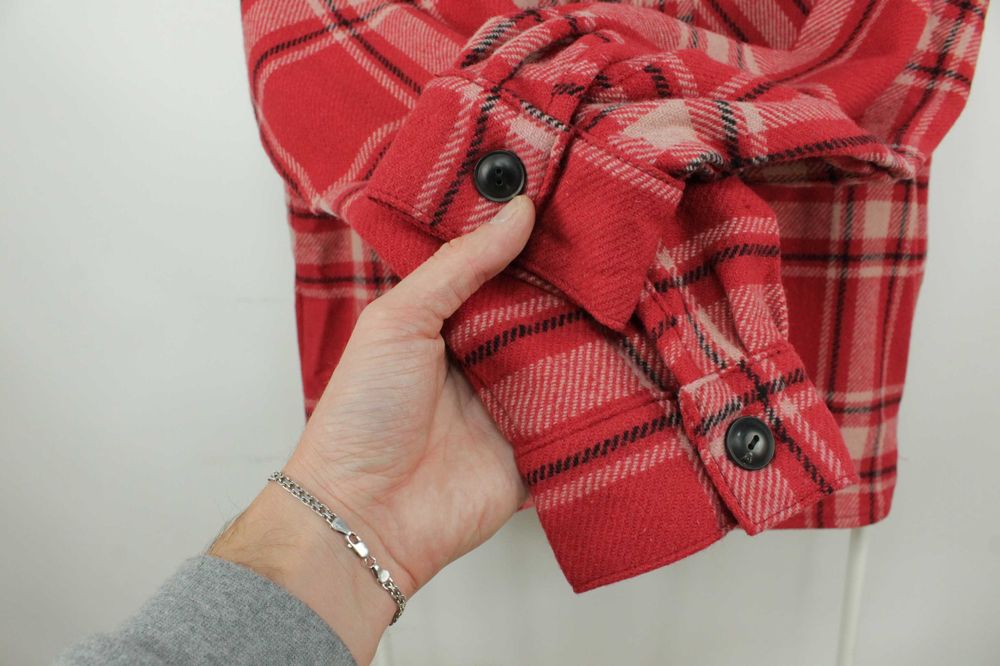 Тепла вовняна сорочка Pike Brothers CPO Shirt 1943 Ohio Red Розмір Л