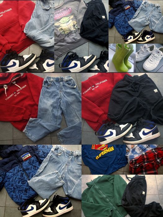 Пакет фирменной одежды для мальчика на 6-7летZARA,Levi's.