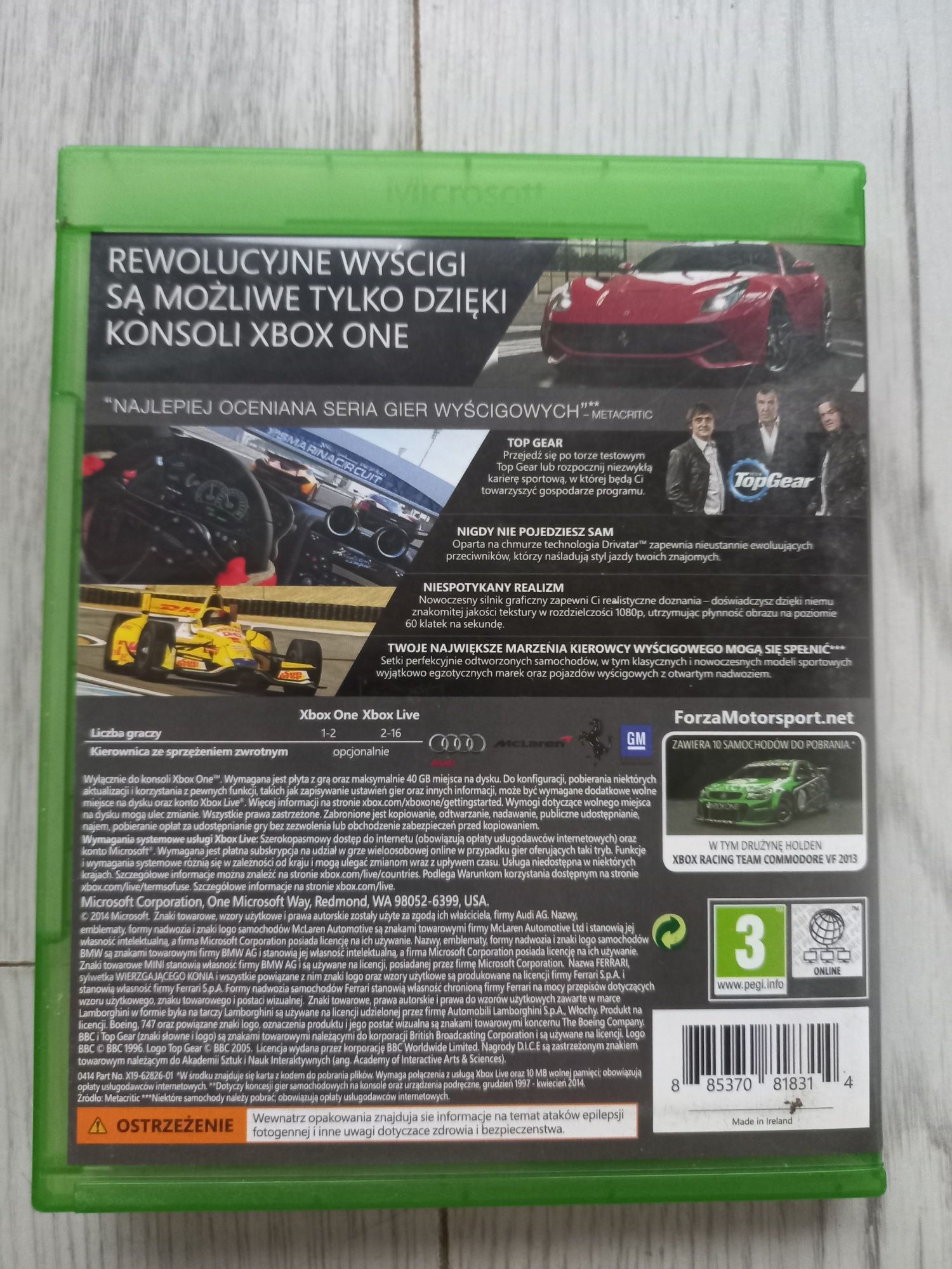 Forza Motosport 5 gra Xbox One