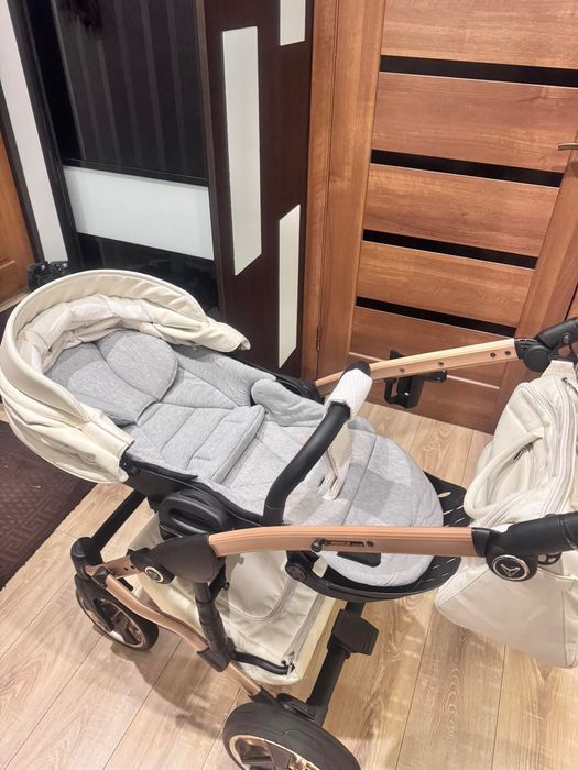 Коляска детская 2 в 1 Junama Diamond Mirror Satin