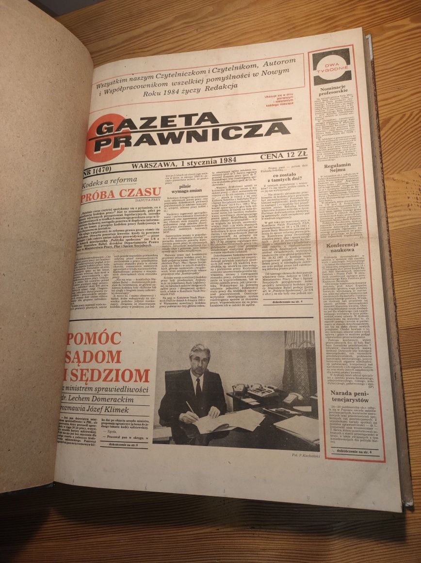 Gazeta Prawnicza 1984 NR 1-24