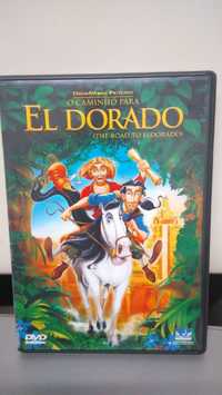 DVDs Animação O Caminho El Dorado Mickey Natal Mágico Panda do Kung Fu