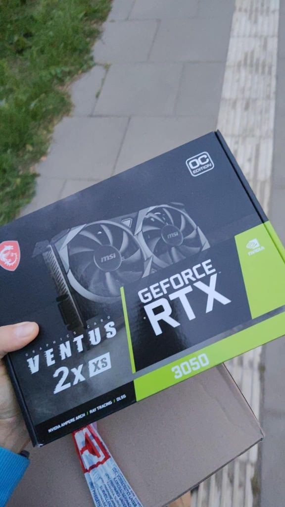 Karta graficzna RTX 3050 ventus MSI 8gb GDDR6