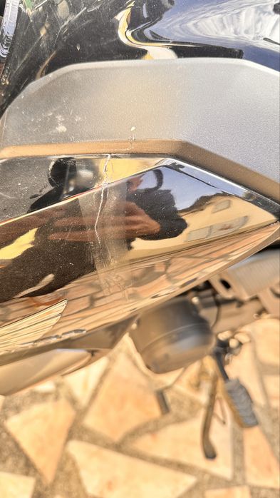 Honda CBF 125cc ano 2023 com menos de 10.000 km