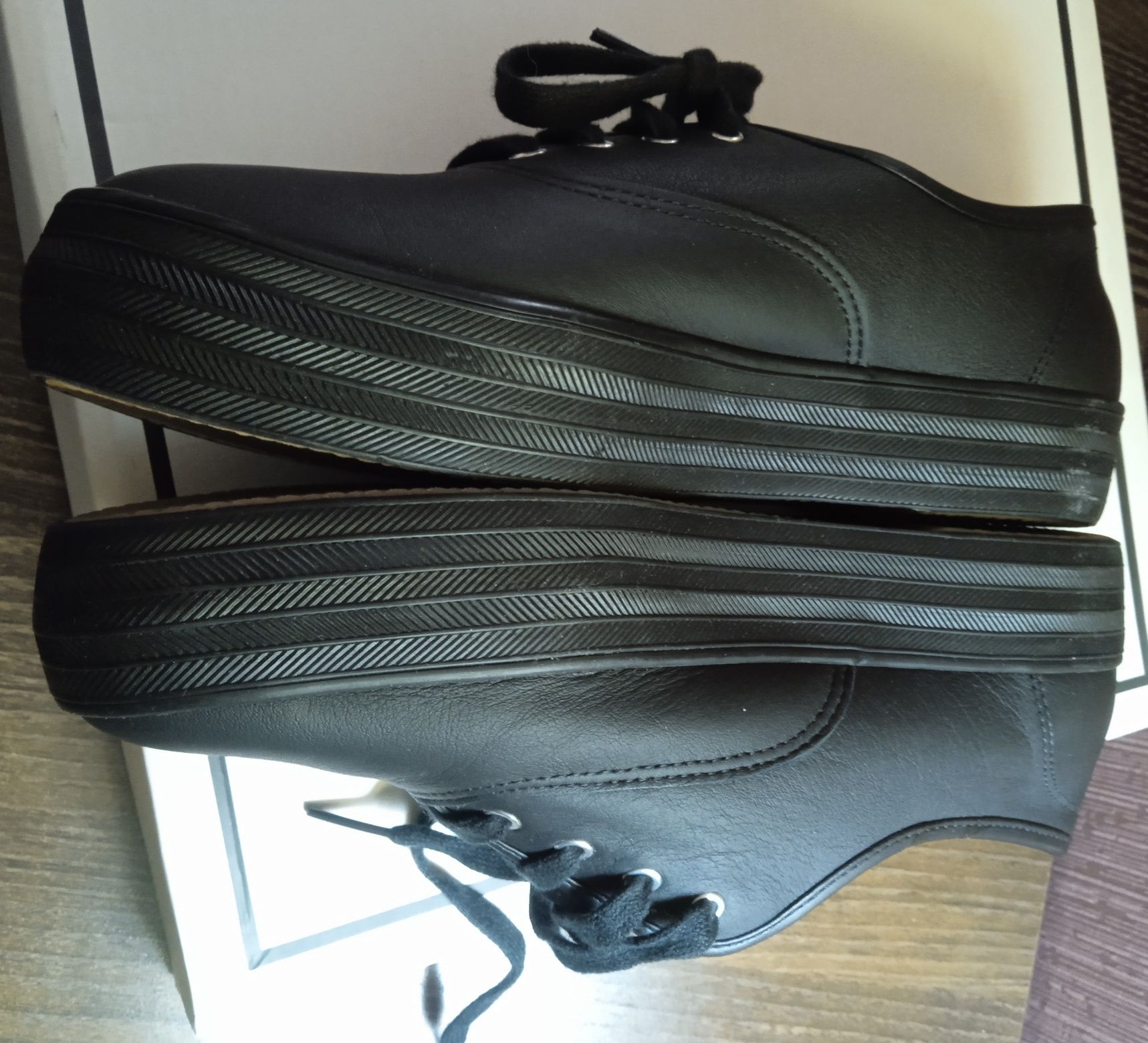 Мокасины  KEDS из кожзама.