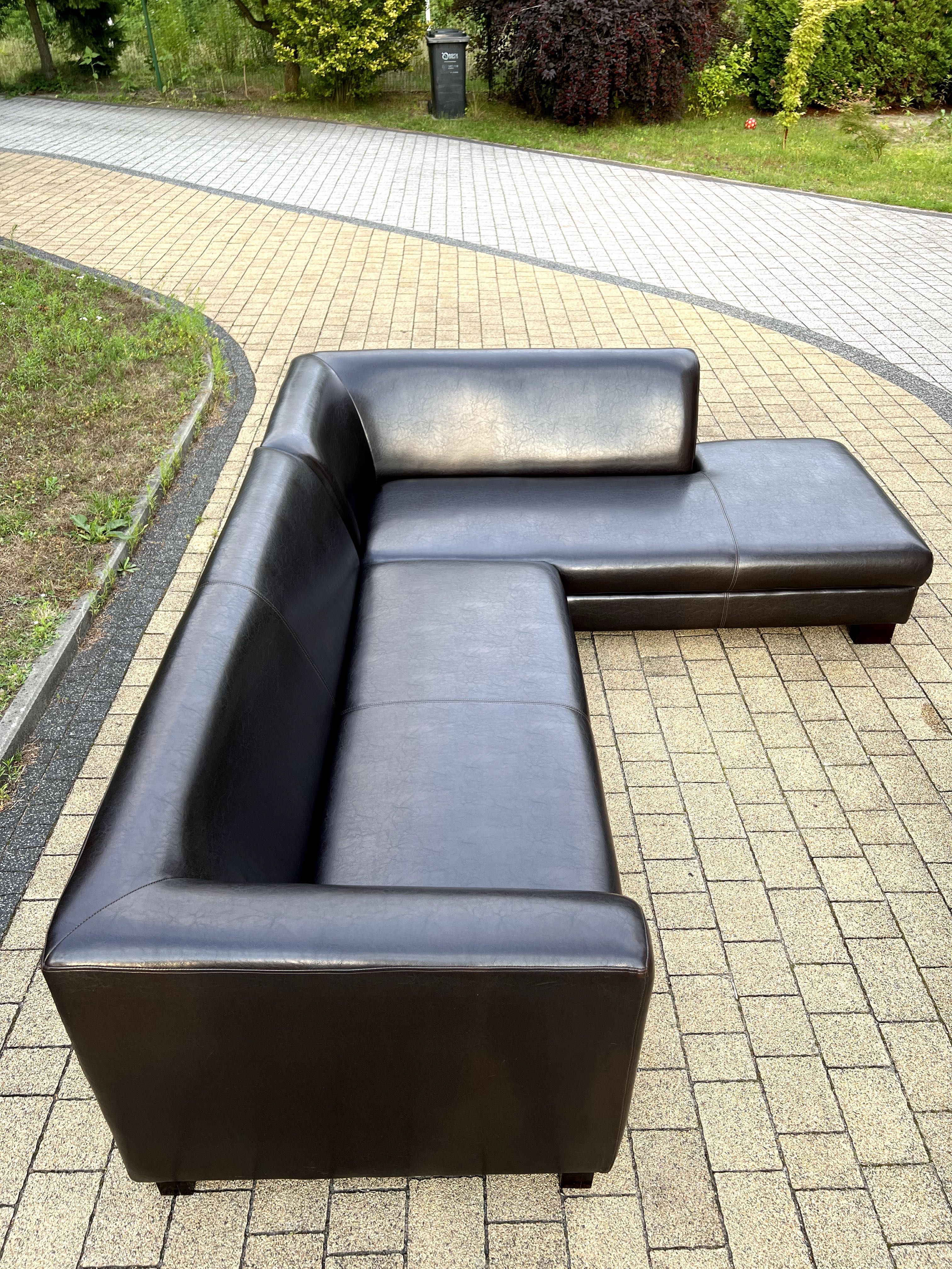 Sofa narożna, kanapa rogowa, sofa rogowa eko skóra