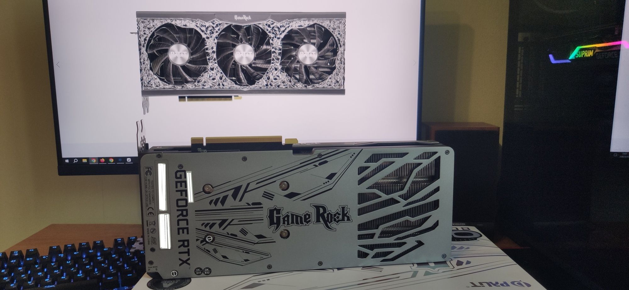 Palit RTX 3070 GameRock OC 8GB