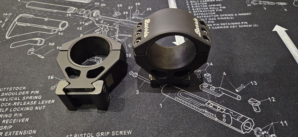 Кільця burris 34мм