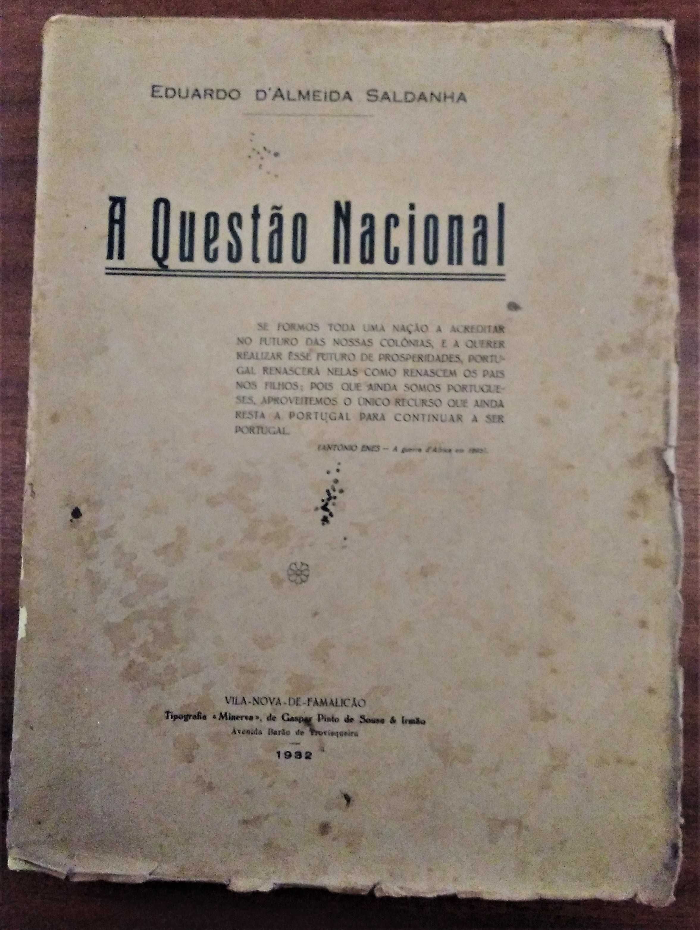 A Questão Nacional - Eduardo d'Almeida Saldanha