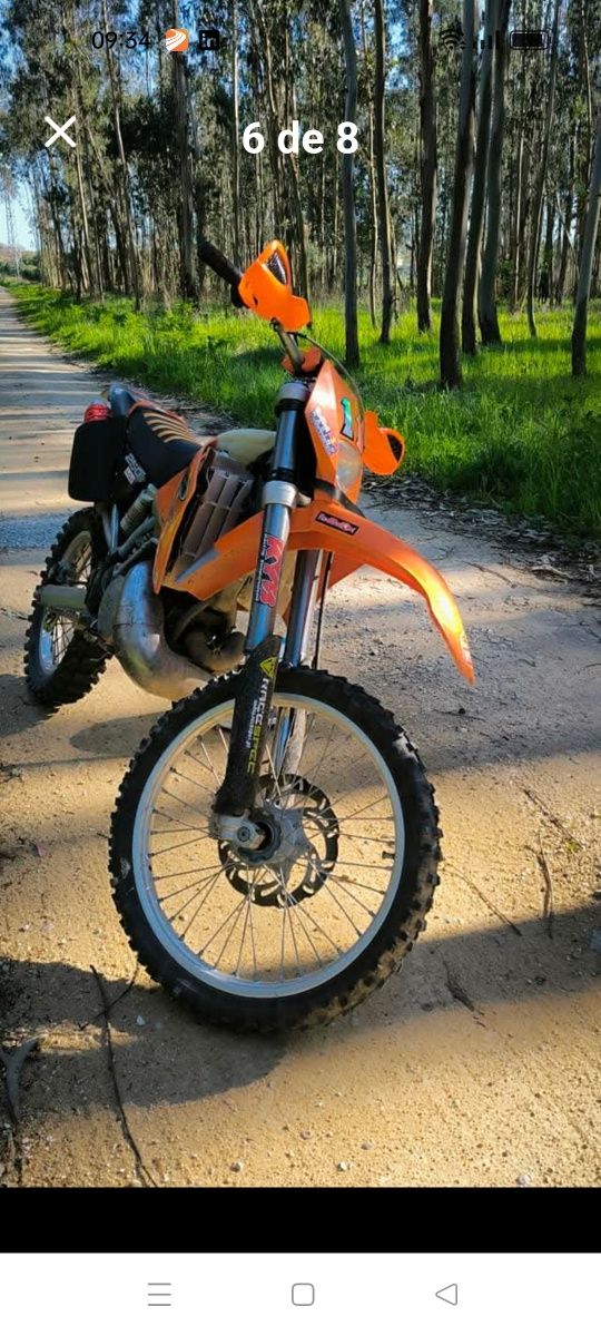 KTM exc 250 - Matrículada
